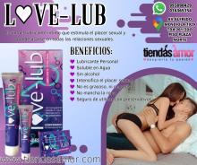 ENCIENDE TUS PASIONES CON EL GEL LUBRICANTE SEXUAL LOVE LUB